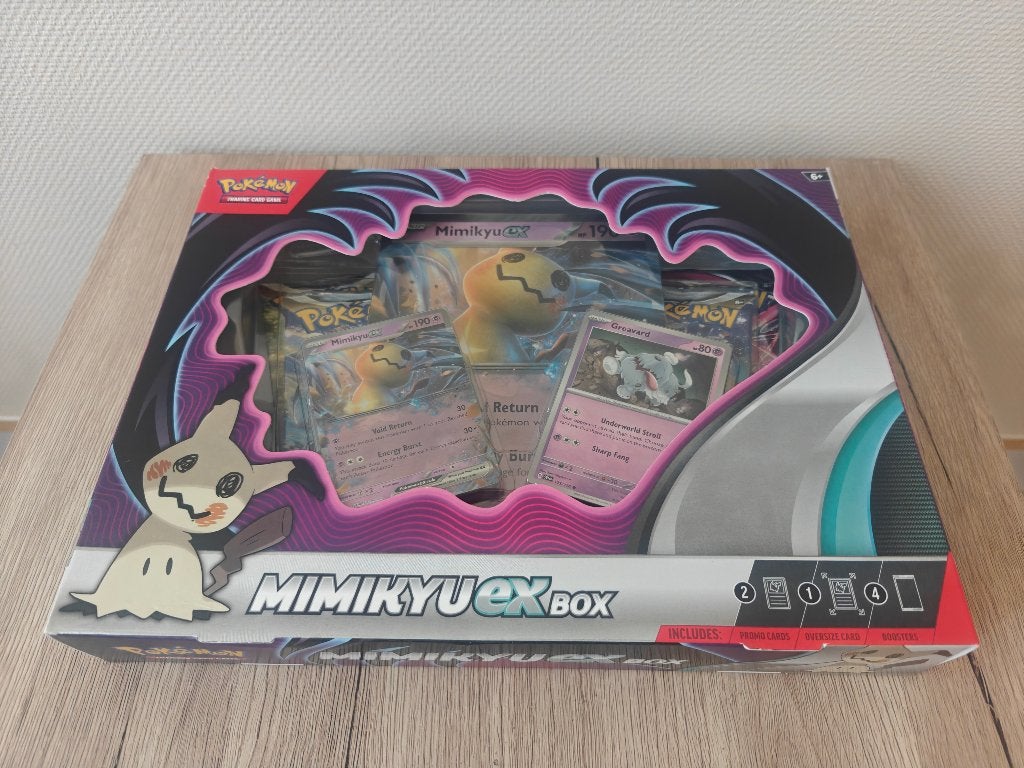 Mimikyu ex box sealed, Ophalen, Nieuw, Booster, Foil