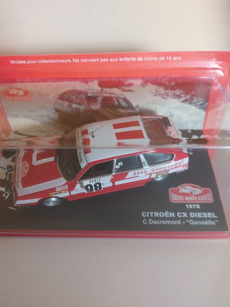 Citroën CX Diesel Rallye Monte Carlo 1978, Envoi, Neuf, Voiture, Autres marques