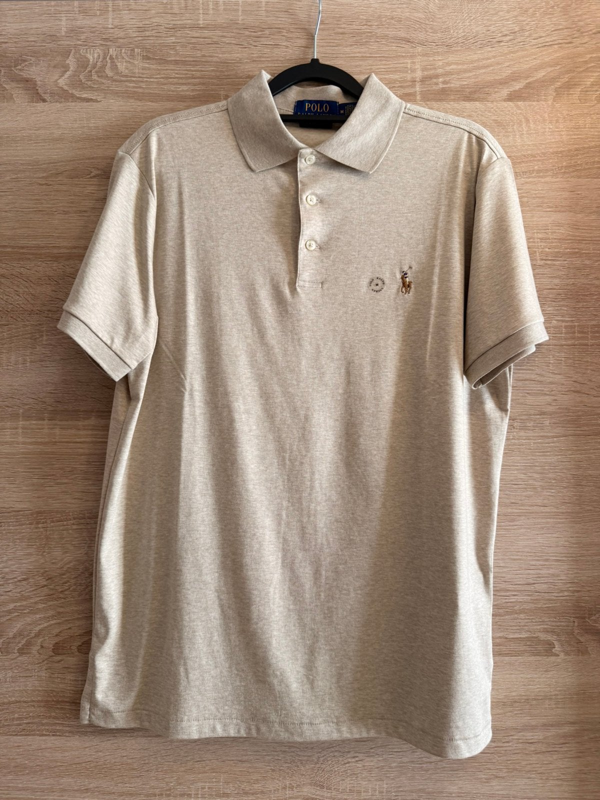 Ralph Lauren Polo Shirt, Kleding | Heren, Verzenden, Nieuw, Maat 48/50 (M), Beige
