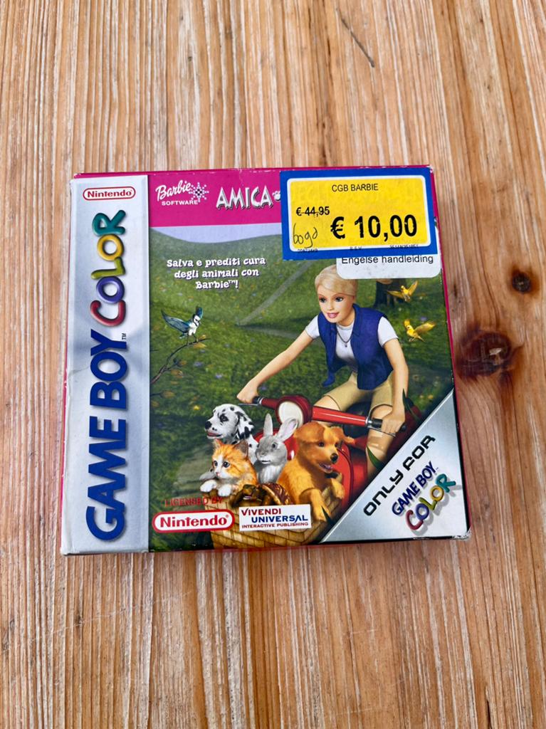 Barbie gameboy color pal cib, Avontuur en Actie, Gebruikt, 1 speler, Ophalen of Verzenden
