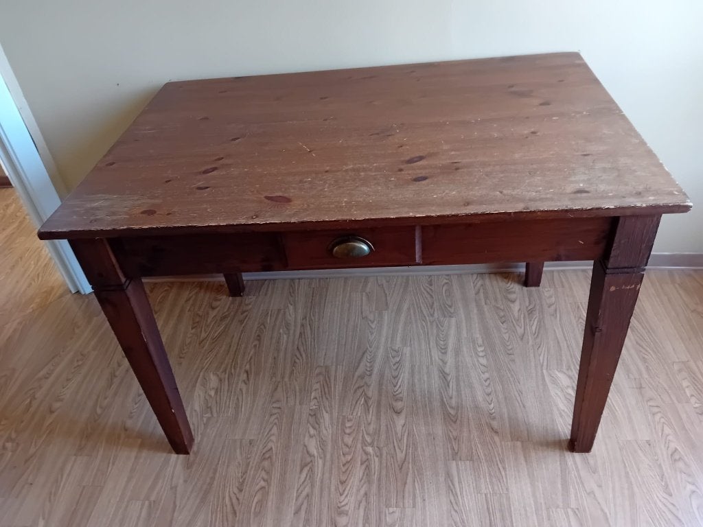 Tafel, Huis en Inrichting, Ophalen, Gebruikt, 100 tot 150 cm, Vintage