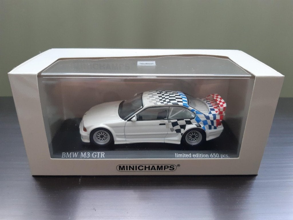 BMW M3 GTR 1/43 Minichamps, Enlèvement ou Envoi, Neuf, Voiture, MiniChamps