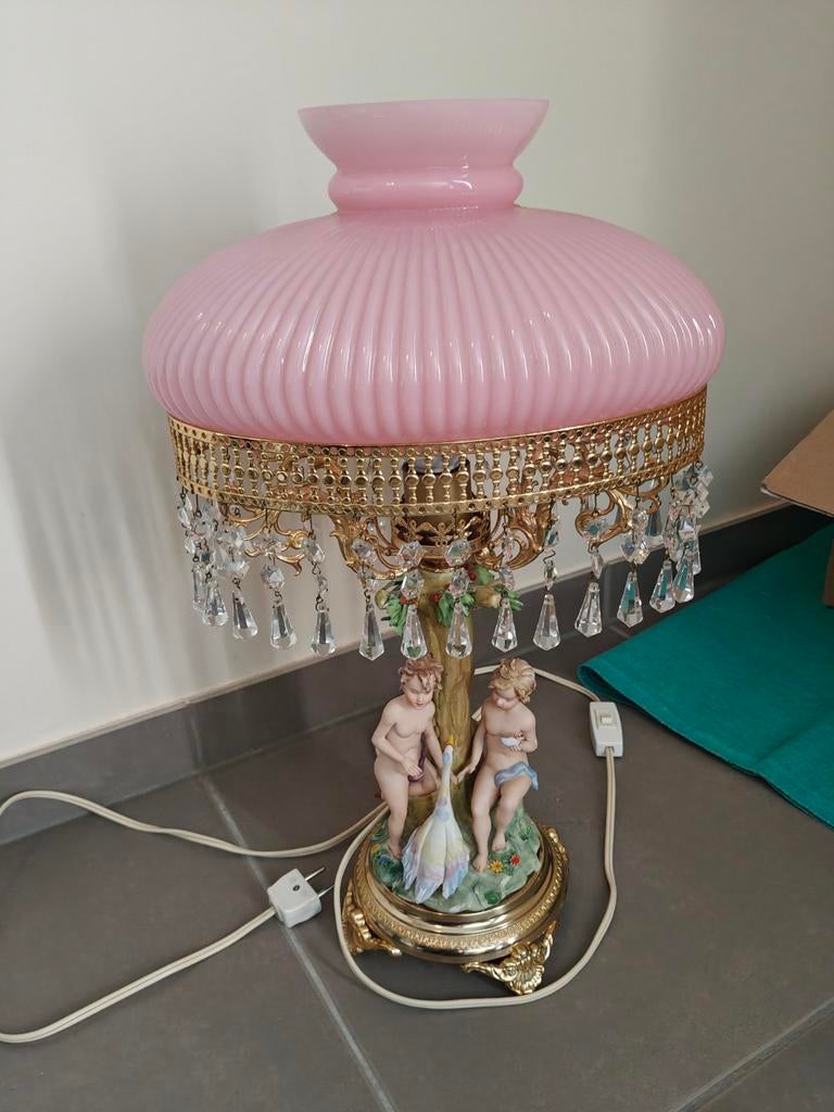 Prachtige lamp, Ophalen
