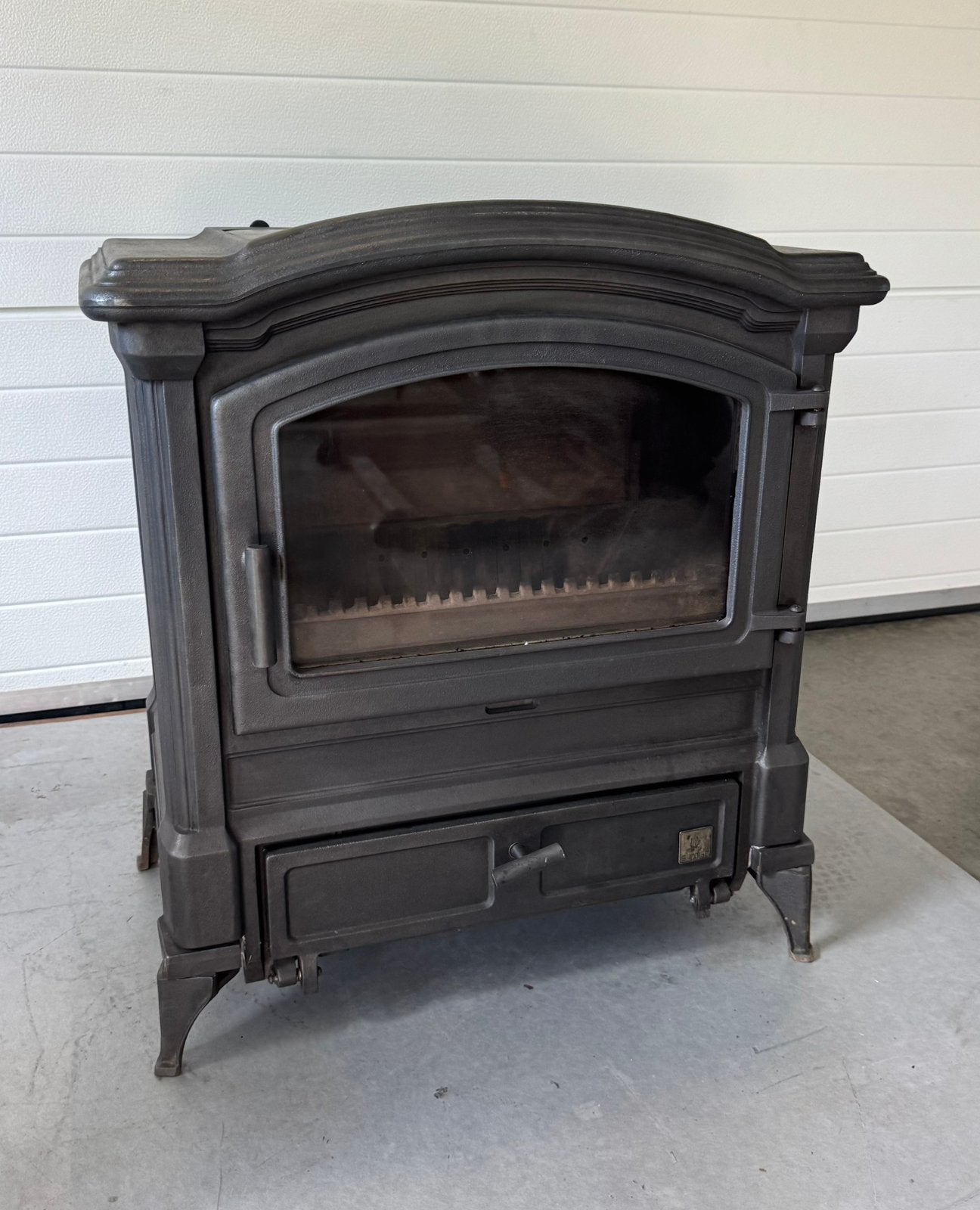 Houtkachel kolenkachel Surdiac 12kw, Huis en Inrichting, Kachels, Ophalen, Gebruikt, Allesbrander
