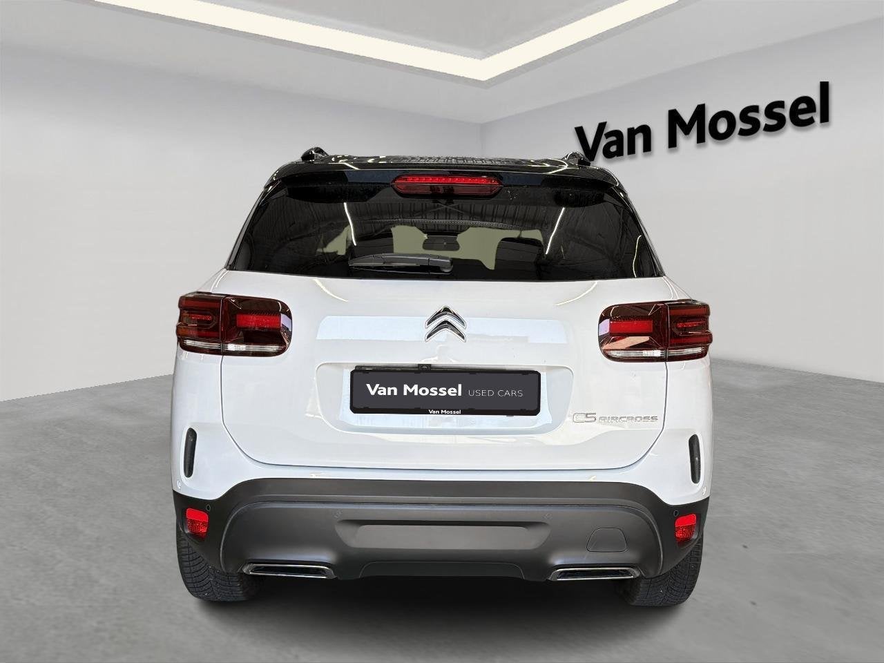 Citroën C5 Aircross Hybrid 145 ch/pk Automatic MAX, Auto's, Stof, 129 g/km, Wit, Bedrijf