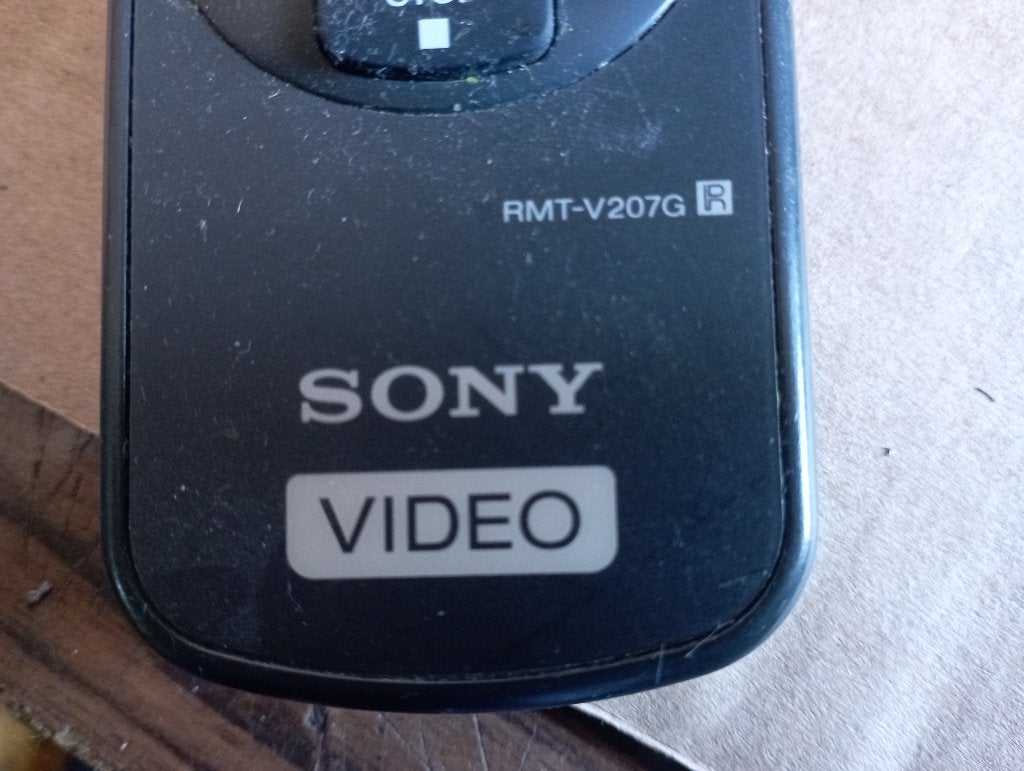Sony RM-S04 of RMT-V207G afstandsbediening, Ophalen, Gebruikt, Origineel, Tv