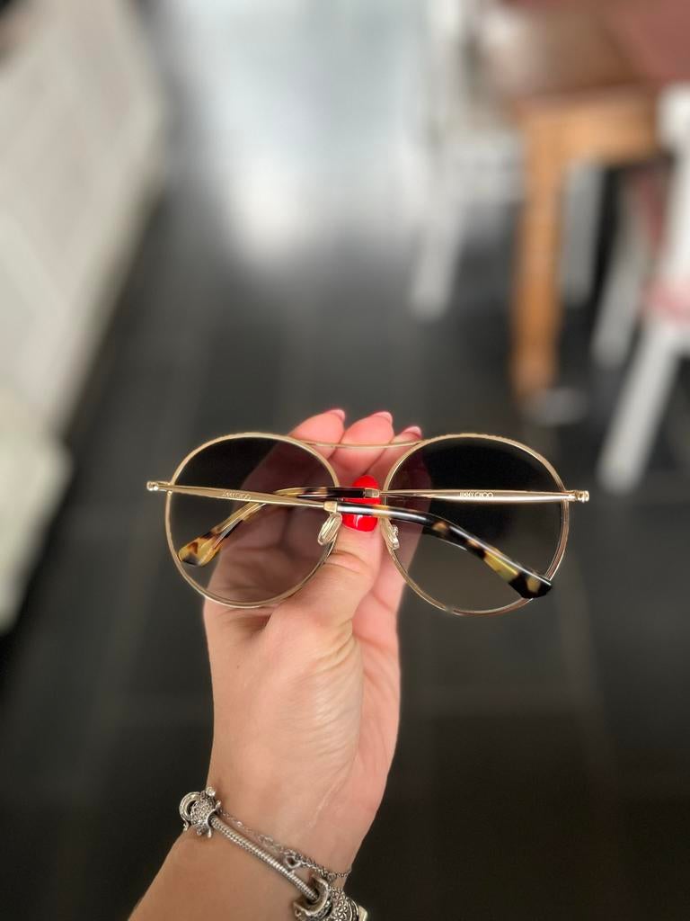 Jimmy choo zonnebril, Ophalen of Verzenden, Zo goed als nieuw, Zonnebril