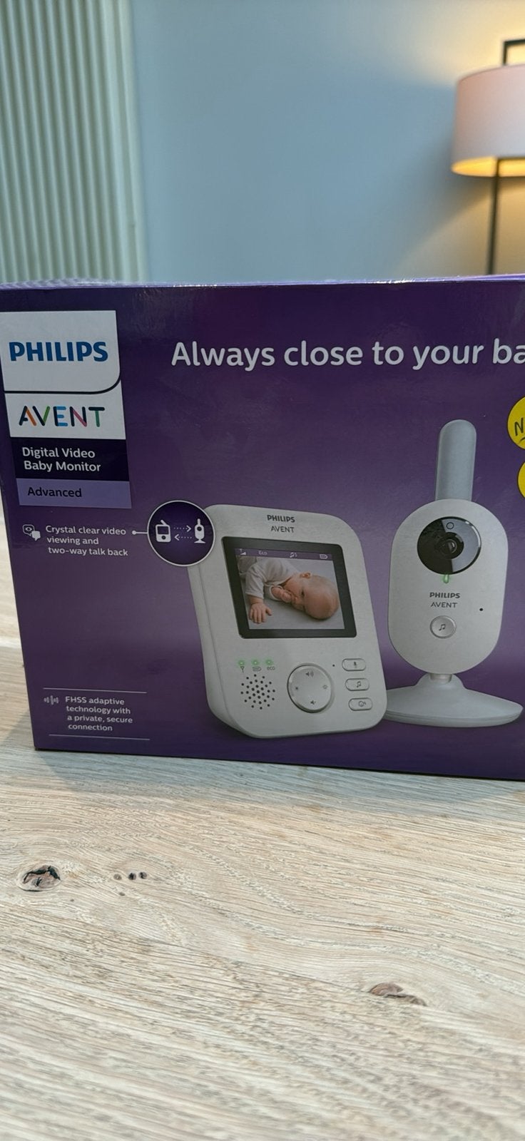 Babyfoon Philips SCD833, Ophalen, Nieuw