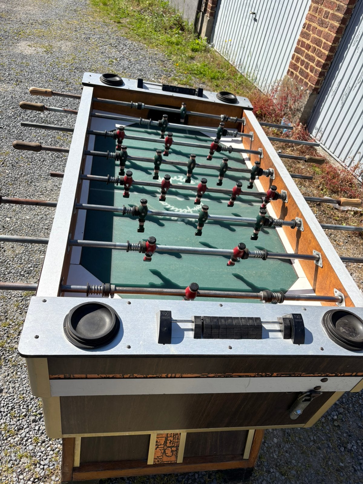 Babyfoot kicker jupiter voetbaltafel, Ophalen of Verzenden, Zo goed als nieuw