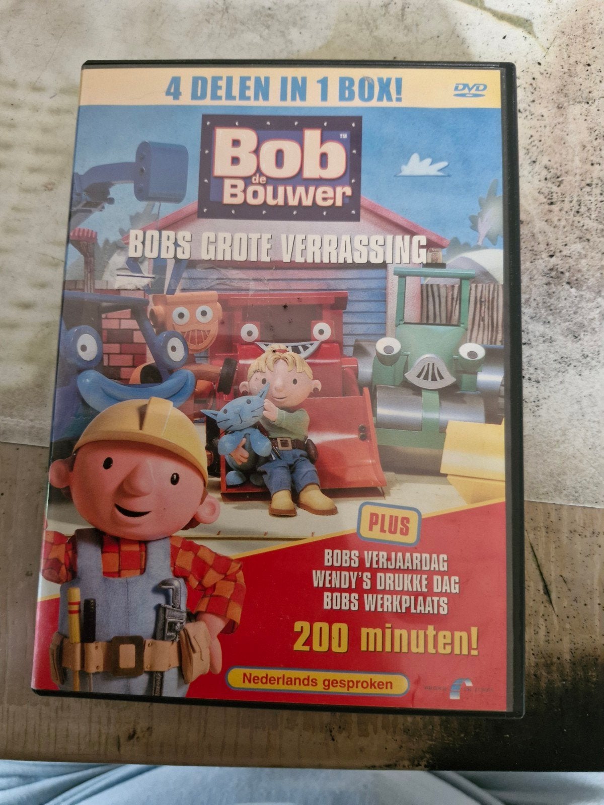 4 delen in 1 box bob de bower bobs grote verrasing nl, CD & DVD, VHS | Enfants & Jeunesse, Enlèvement ou Envoi, Comme neuf, Néerlandais