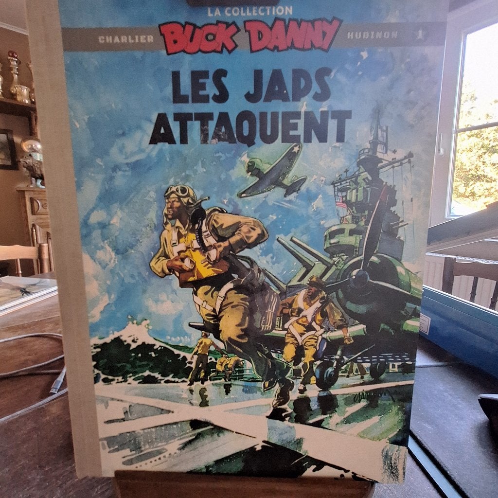 buck danny les japs attaquent charlier hubinon, Livres, Charlier hubinon, Enlèvement ou Envoi, Une BD, Utilisé