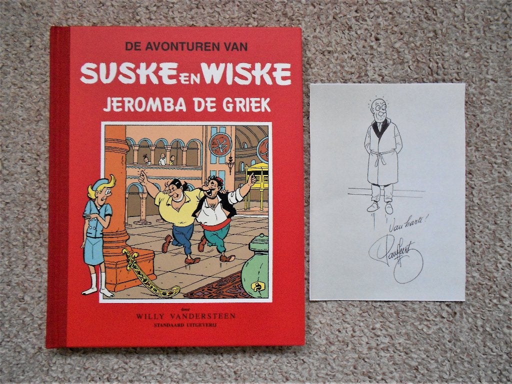 Suske en Wiske 58 Klassiek - Jeromba de Griek + tek P Geerts, Willy Vandersteen, Eén stripboek, Nieuw, Ophalen of Verzenden