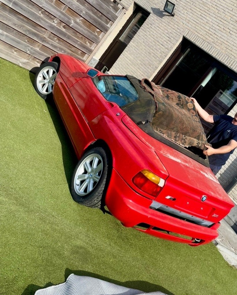 BMW Z1 - BARNFIND -113000KM -1989, Auto's, Achterwielaandrijving, 4 cilinders, Cabriolet, Overige bekleding