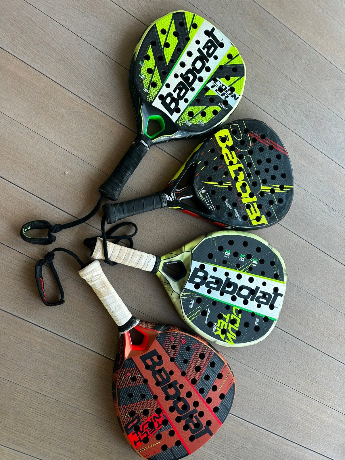 Padelrackets Babolat, Sport en Fitness, Ophalen, Gebruikt, Padelracket