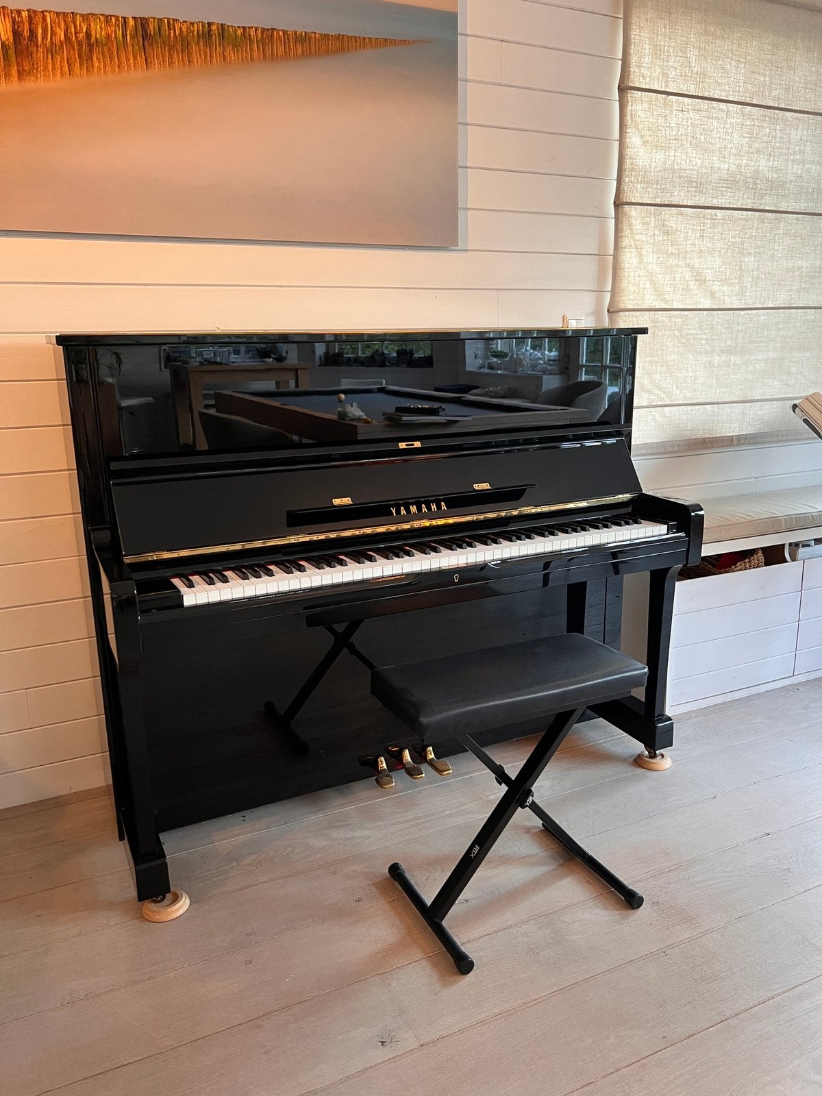 Yamaha U1 piano droit, Musique & Instruments, Enlèvement, Comme neuf, Autres couleurs, Piano