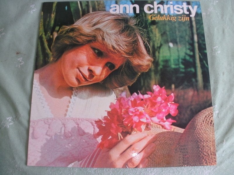 LP ANN CHRISTY GELUKKIG ZIJN, Ophalen, Zo goed als nieuw, 12 inch, LP