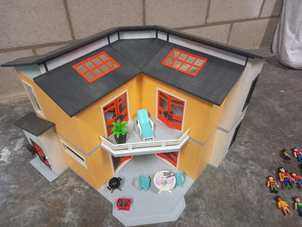 Playmobil woonhuis, speeltuin en dierentuin, Enlèvement