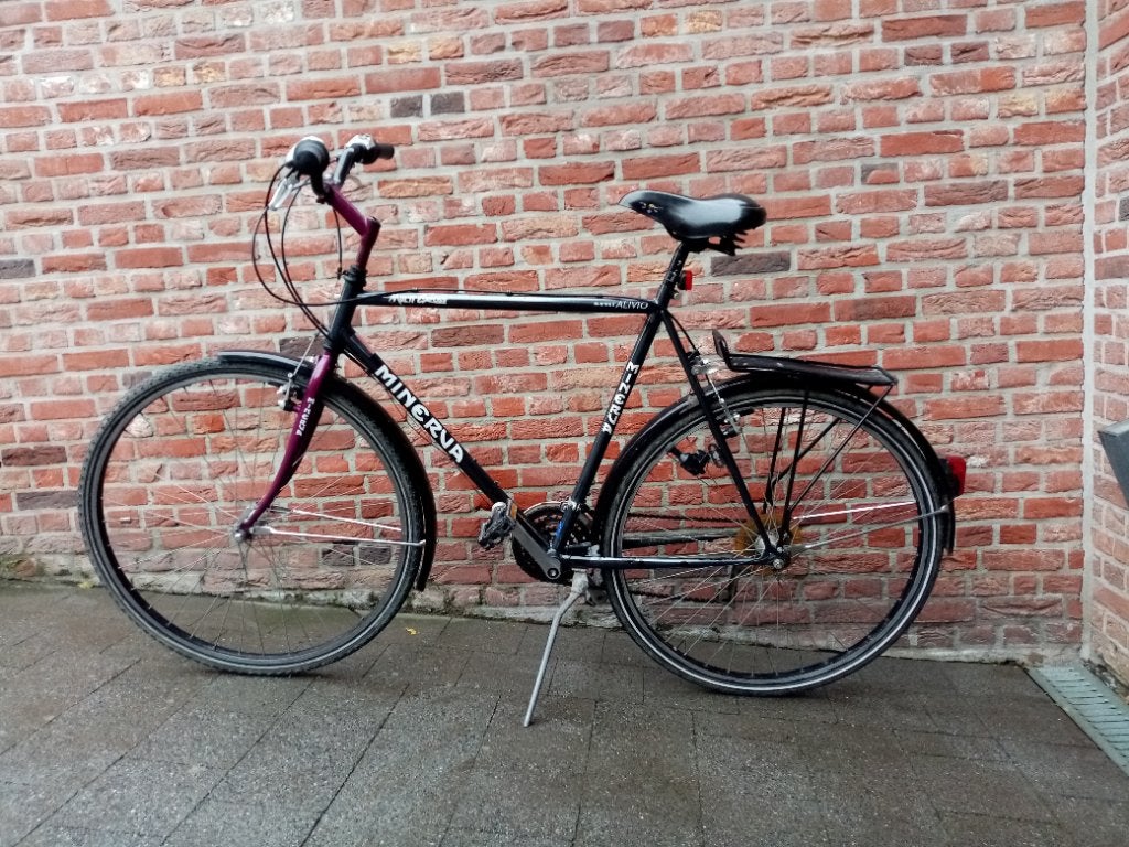 Minerva herenfiets, Ophalen