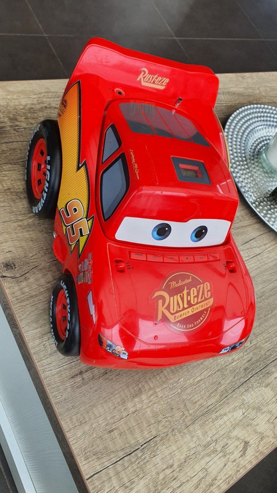 voitures Lightning McQueen Boombox, Enlèvement