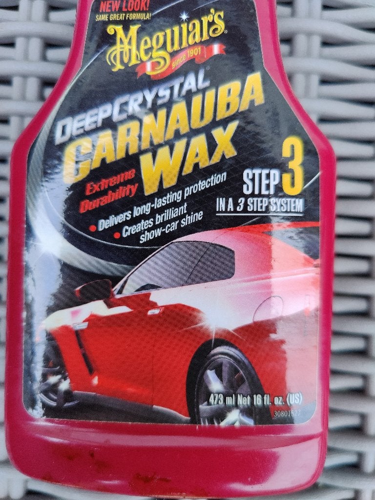 Meguiar's Deep Crystal Carnauba Wax, Ophalen of Verzenden