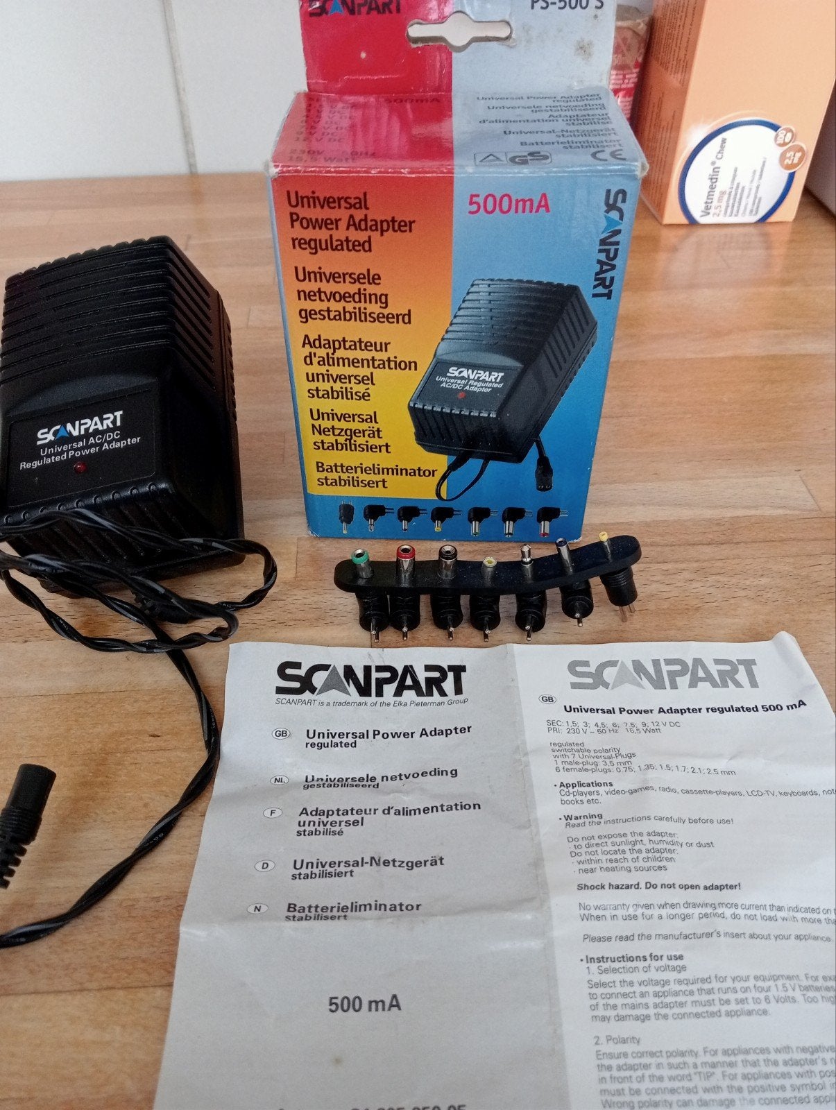 Adaptateur d'alimentation universel stabilisé, Audio, Tv en Foto, Ophalen