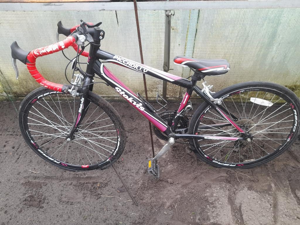 Koersfiets 24 inch, Fietsen en Brommers, Ophalen, Gebruikt, 24 inch, Versnellingen