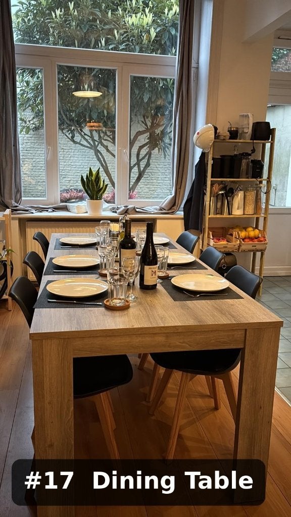 Table à manger + chaises - excellent etat, Maison & Meubles, Tables | Tables à manger, Comme neuf, 200 cm ou plus, 50 à 100 cm