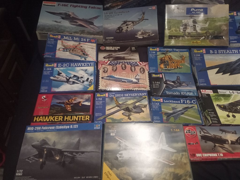 lot modelbouw luchtvaart, Hobby en Vrije tijd, Modelbouw | Vliegtuigen en Helikopters, Ophalen of Verzenden, Zo goed als nieuw