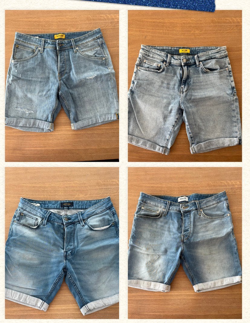 4 shorten, maat M, jeans, samen voor 15€, Vêtements | Hommes, Jeans, Enlèvement, Comme neuf