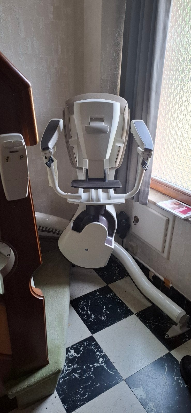 Traplift 5 meter, Ophalen