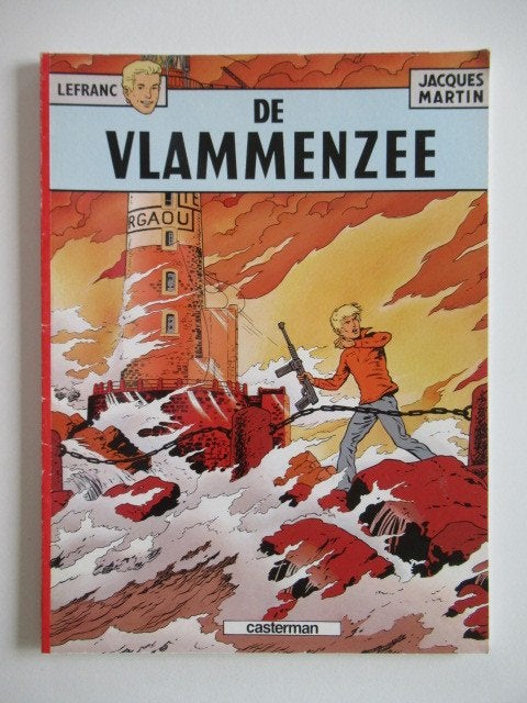 lefranc...nr.2...de vlammezee, Boeken, Stripverhalen, Ophalen of Verzenden, Zo goed als nieuw