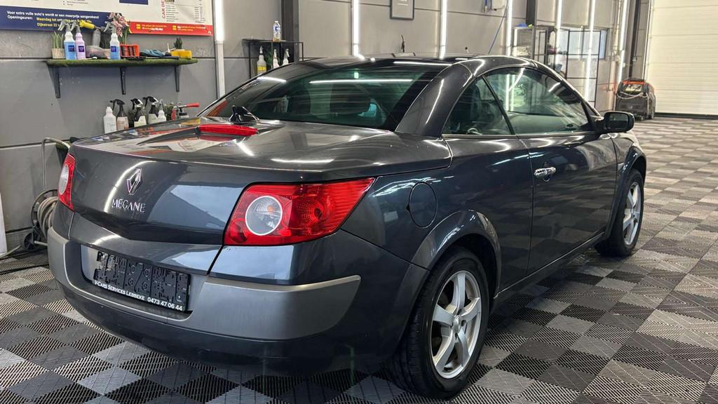 Renault Mégane Cabriolet 1.6i benz., Autos, Cuir, Argent ou Gris, Achat, 82 kW