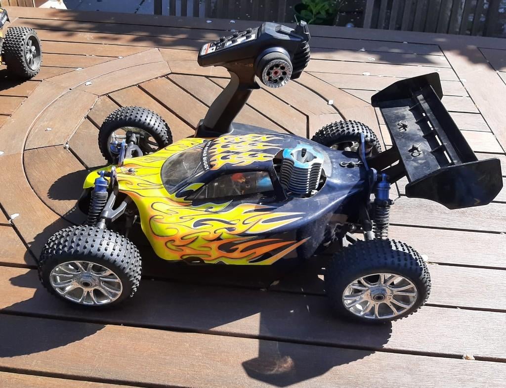 Kyosho Inferno électrique, Hobby en Vrije tijd, Gebruikt, Auto offroad, RTR (Ready to Run), Schaal 1:8