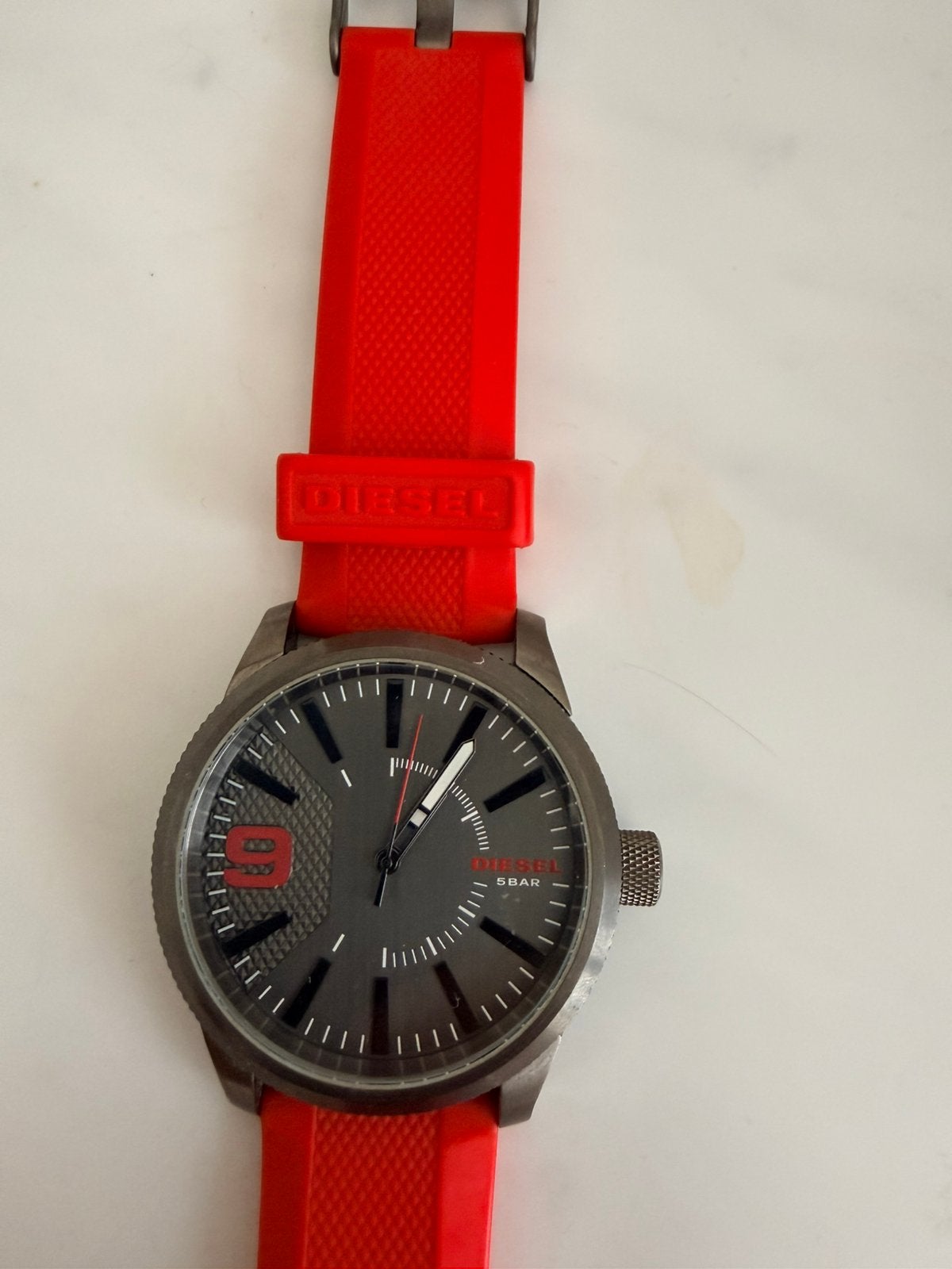 Diesel horloge, Handtassen en Accessoires, Horloges | Heren, Ophalen, Zo goed als nieuw