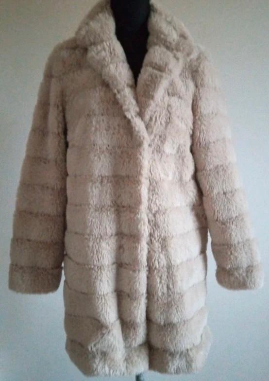 River Woods halflange jas beige teddy faux fur, River Woods, Beige, Nieuw, Ophalen of Verzenden