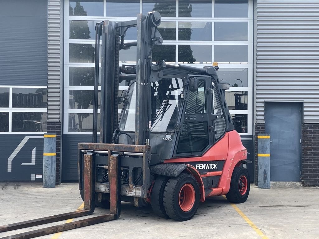 Linde H60D-02, Plus de 4 000 kg, Diesel, Chariot élévateur, LINDE