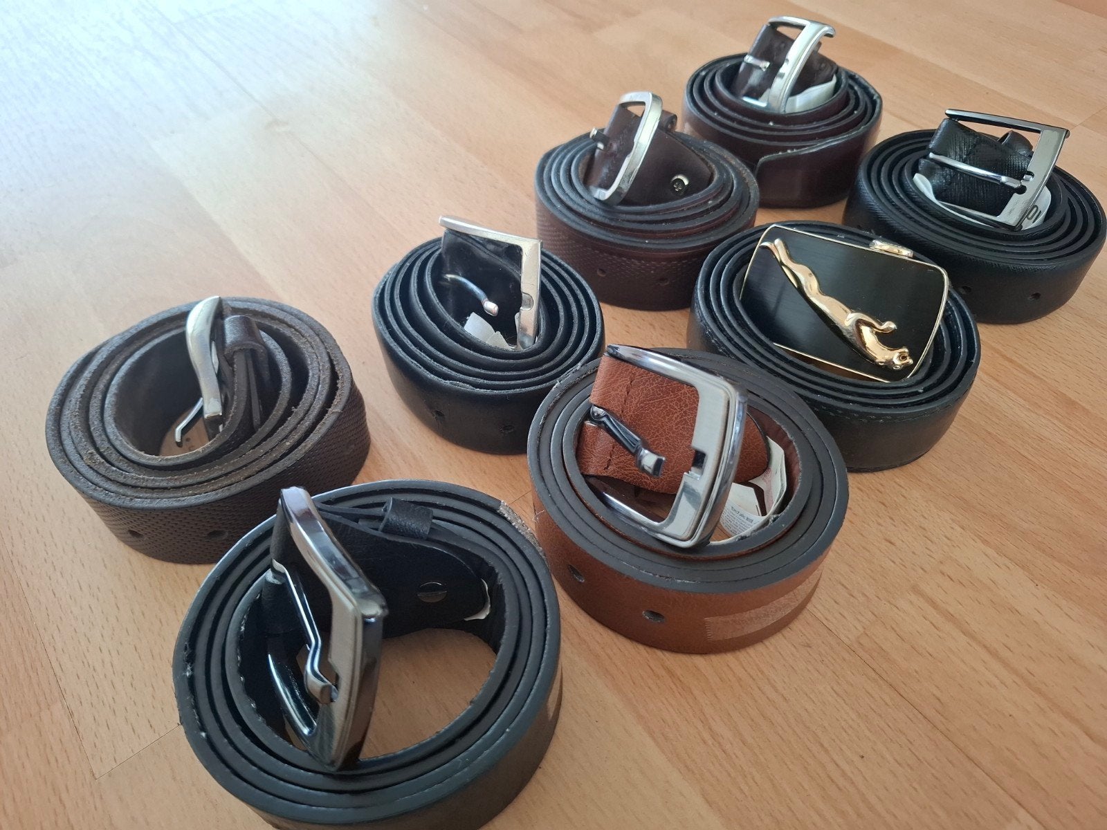 Leren Riem, Kleding | Heren, Ophalen of Verzenden