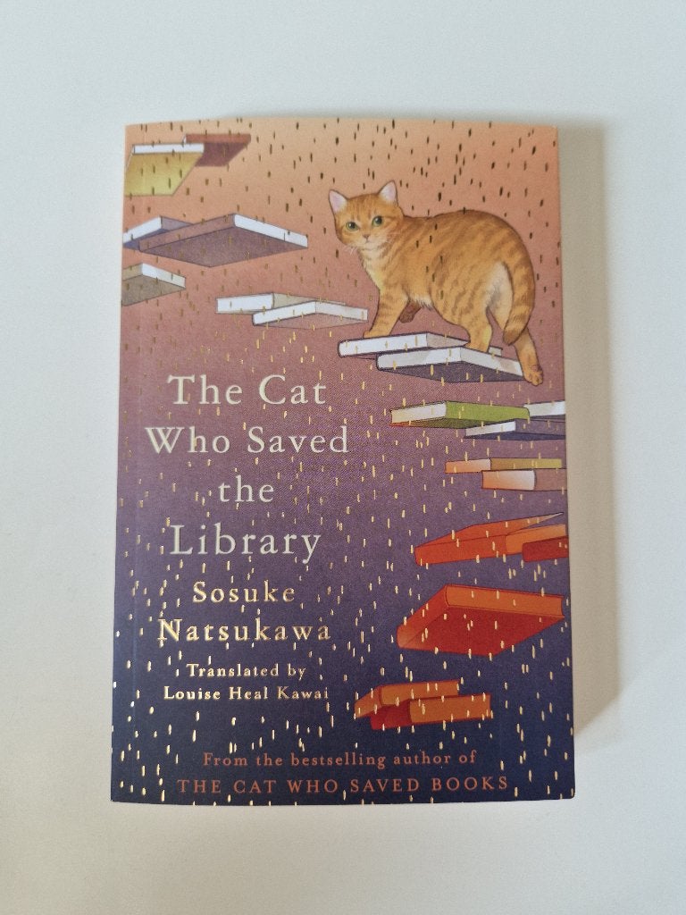 Boek - The Cat Who Saved the Library, Wereld overig, Ophalen of Verzenden, Zo goed als nieuw, Sosuke Natsukawa