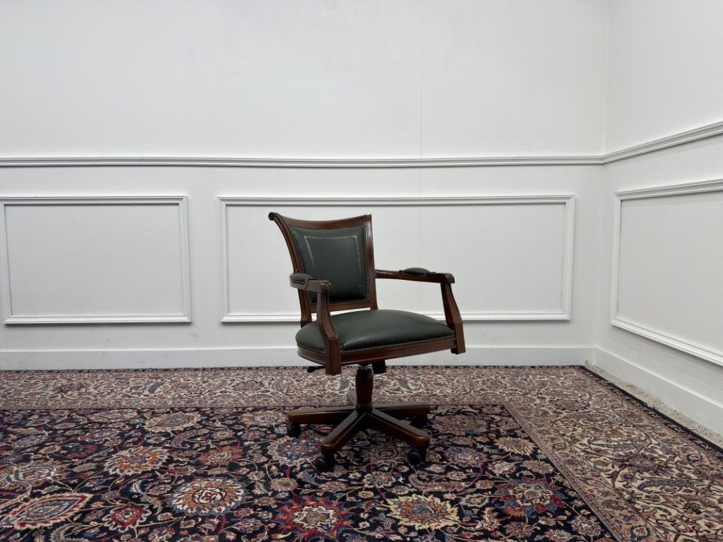 Klassiek Engels Chesterfield Bureaustoel, Enlèvement