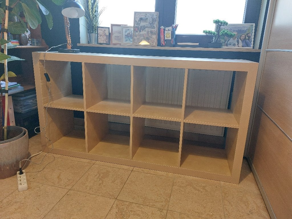IKEA KALLAX kast – 8 vakken – 147  77 cm, 25 à 50 cm, Enlèvement, Utilisé, 50 à 100 cm