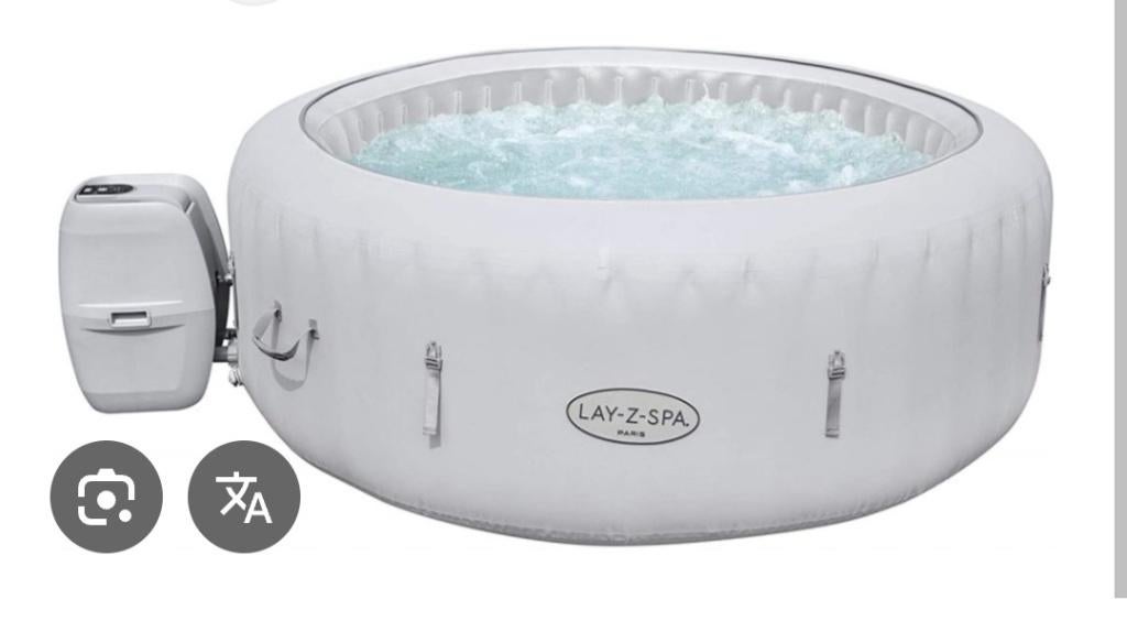 Lay-z-spa, Ophalen, Zo goed als nieuw, Filter, Opblaasbaar