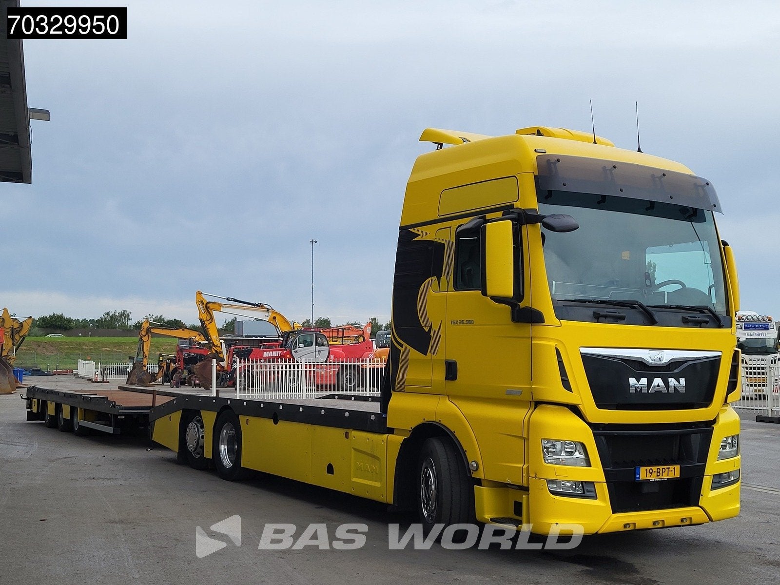 MAN TGX TGX 26.560 6X2 NL-Combi APK transporter Winch Automa, Auto's, Automaat, Euro 6, Bedrijf, Diesel