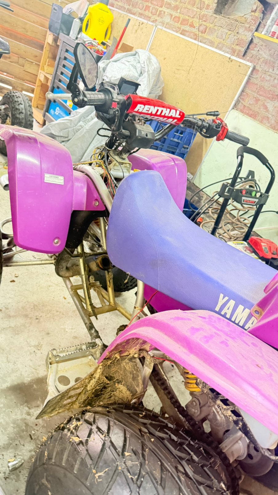 Yamaha blaster voor onderdelen, Motoren, Quads en Trikes