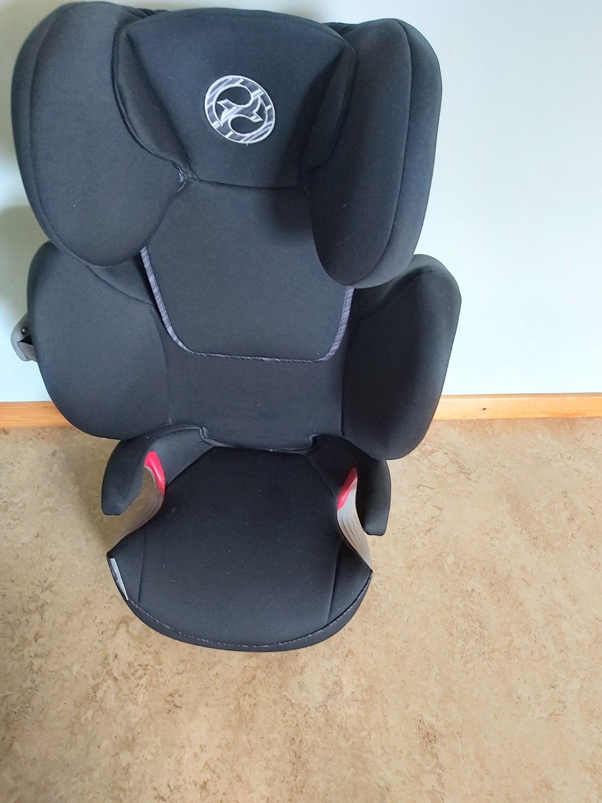 kinderzitje cybex solution s-fix, Autogordel of Isofix, 15 t/m 36 kg, Verstelbare rugleuning, Zo goed als nieuw