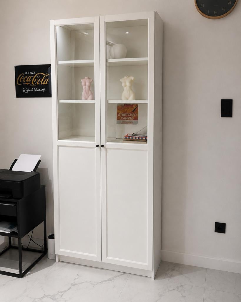 Witte kast, Huis en Inrichting, Kasten | Dressoirs, Ophalen, Gebruikt
