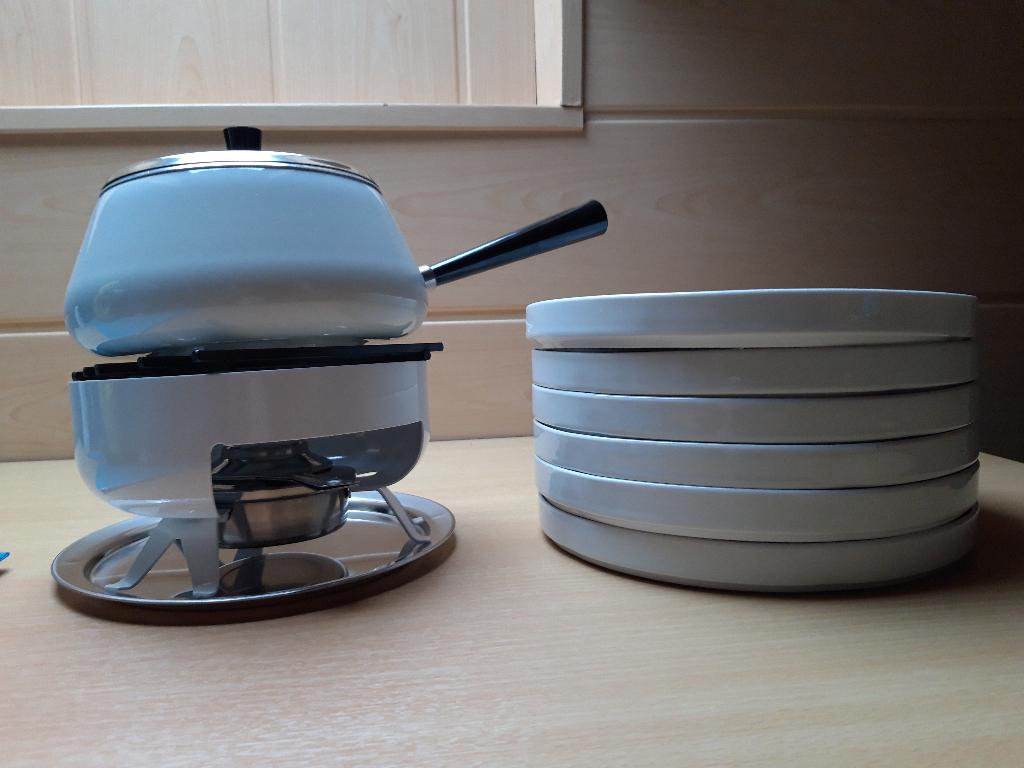 fondueset, Ophalen
