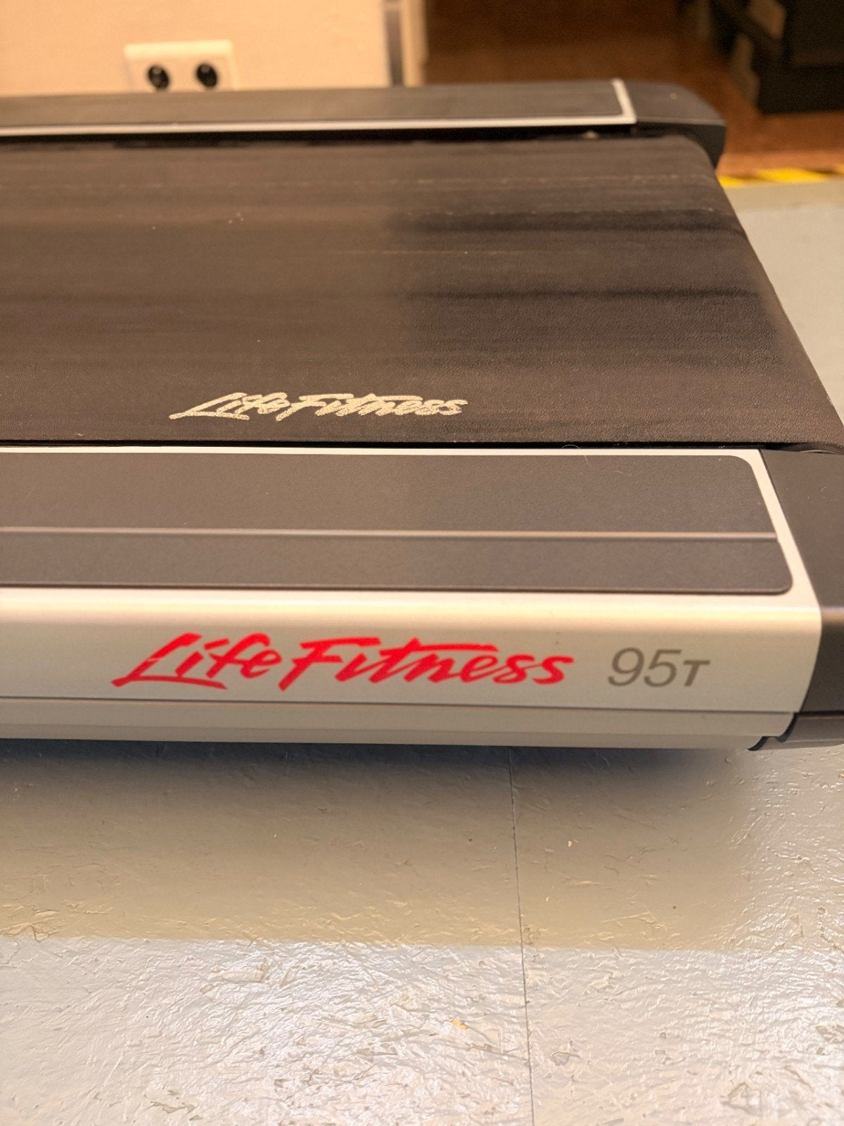 Tapis roulant inclinable - Life Fitness 95T, Sports & Fitness, Tapis roulant, Aluminium, Enlèvement, Utilisé