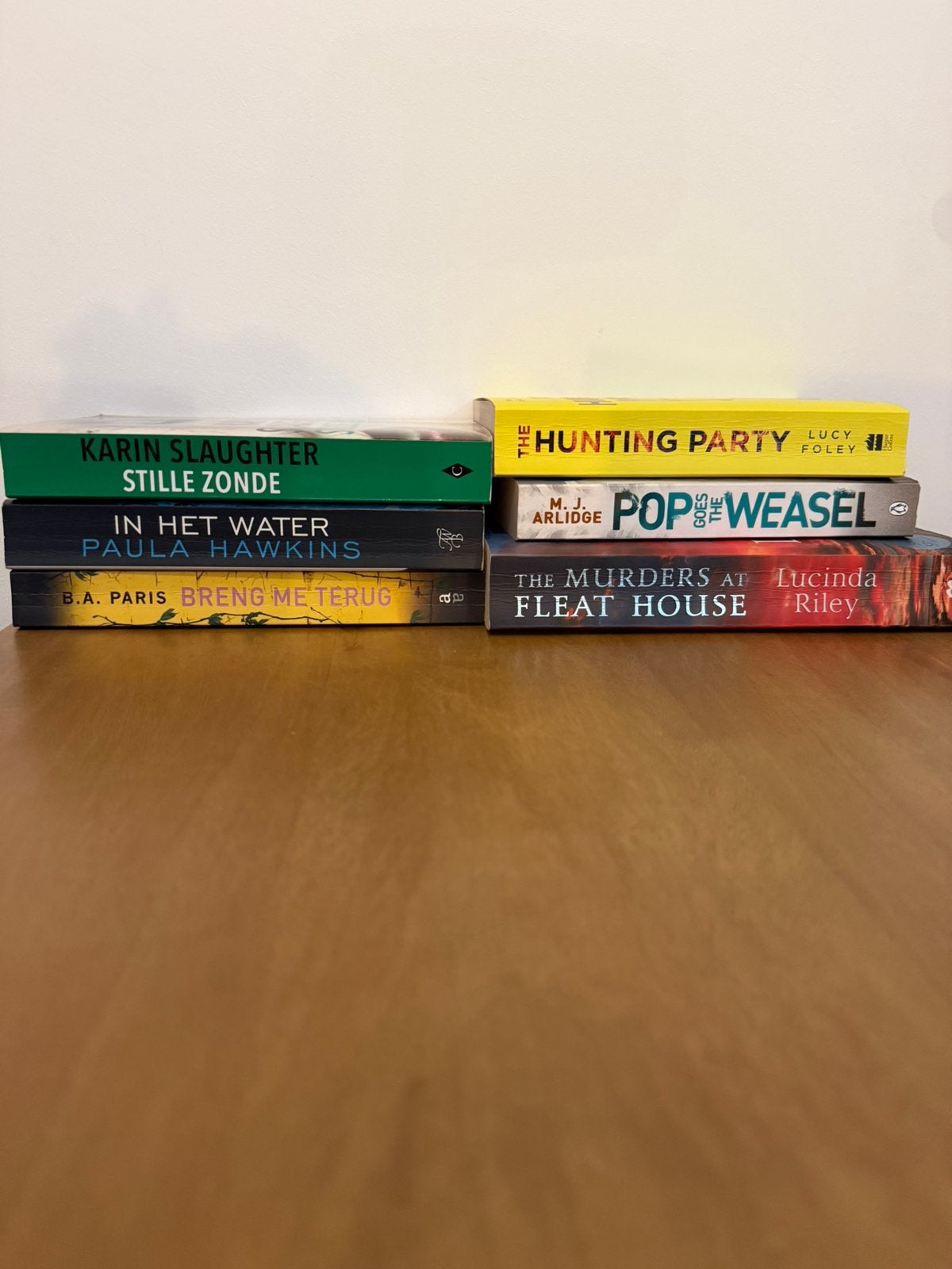 Set van verschillende thriller/detective boeken, Boeken, Detectives, Ophalen, Zo goed als nieuw