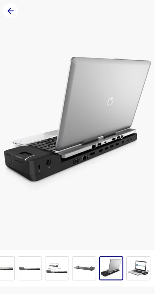 Het UltraSlim HP dockingstation, Enlèvement
