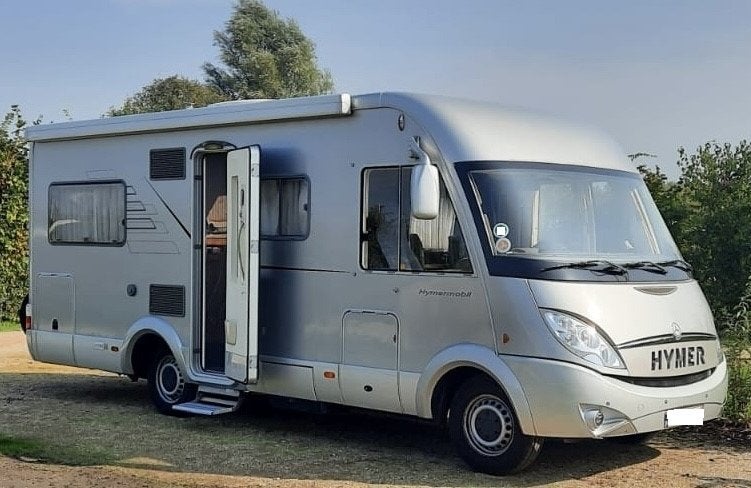 Mooie Hymer, Caravans en Kamperen, Integraal, Chemisch toilet, Verwarmde buitenspiegels, Ringverwarming